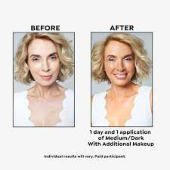 NWT TAN-LUXE THE BODY ILLUMINATING SELF-TAN DROPS LIGHT/MEDIUM 1.01 FL OZ - Picture 3 of 4